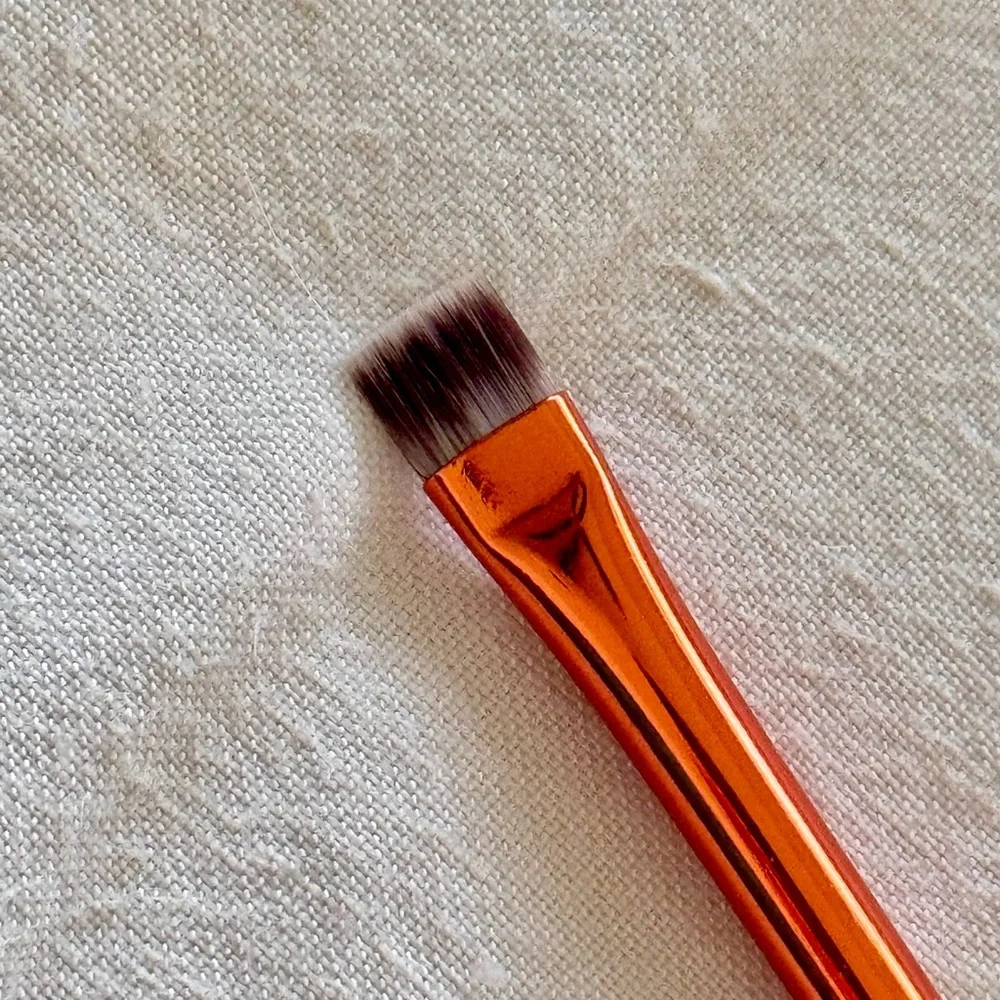 ALAMAR COSMETICS Ojitos Brush Trio Vol 1 Green & Gold 3 Pc Makeup Brush Set